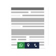 ไอคอนของโปรแกรม: Footer Contacts Bar