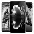 Icon of program: Black White Animal Wallp…