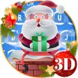 Cute Santa Christmas Keyboard Theme