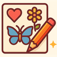 ไอคอนของโปรแกรม: AI Coloring Pages Generat…