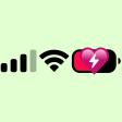 프로그램 아이콘: Emoji Battery Status Bar