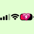 Icona del programma: Emoji Battery Status Bar