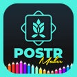 Иконка программы: Poster Make Flyer Maker