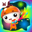 プログラムのアイコン：Marbel Learning Color for…