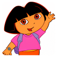 Coloring Dora l'exploratrice