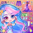 プログラムのアイコン：Hair Doll Dress Up Game