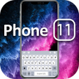 Ikona programu: New Phone 11 Keyboard The…