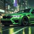 Icon of program: BMW M5 Green Live Wallpap…