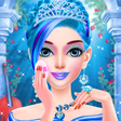 プログラムのアイコン：Blue Princess - Makeup Sa…