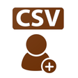 أيقونة البرنامج: CSV To Contacts