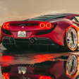 ไอคอนของโปรแกรม: Ferrari F8 Live Wallpaper