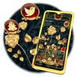 プログラムのアイコン：Luxury Rose Gilt Theme