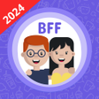 ไอคอนของโปรแกรม: BFF Test - Quiz For Frien…