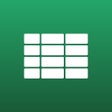 Ikon program: Simple Spreadsheet:view  …