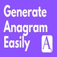 Programın simgesi: Anagram Generator