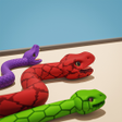 プログラムのアイコン：Colorful Snake: Match Col…