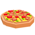 プログラムのアイコン：Food 3D Color by Number B…