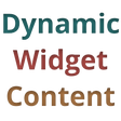 Dynamic Widget Content icon