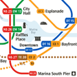プログラムのアイコン：Singapore MRT Map Offline