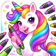 Icon of program: Baby Unicorn Coloring Games