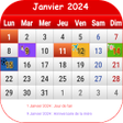 Maroc Calendrier 2024