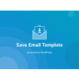 Save Email Template powered by SendPulse
