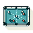 8 Ball Path Finder: Line Tool