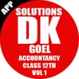 Account Class-12 Solutions (D K Goel) Vol-1 icon