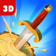 Icoon van programma: Knives out: knife 3D hit …