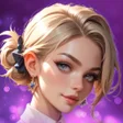 Icon of program: Bubbly AI: Characters Cha…