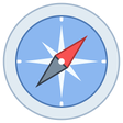 程序图标：เข็มทิศภาษาไทย - Thai Com…