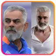 Old Age Face Changer With Beard Look