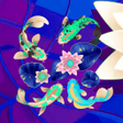 Иконка программы: Water Garden: Koi Merge