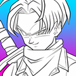 プログラムのアイコン：How to draw Dragon SAIYAN…