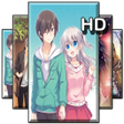 Иконка программы: Anime Couple Wallpaper 4K