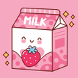 أيقونة البرنامج: Cute Milk Kawaii Wallpape…