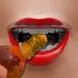 Satisfying Lips ASMR Mukbang  Frozen Honey Jelly