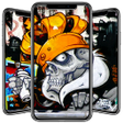 ไอคอนของโปรแกรม: Graffiti Wallpaper