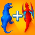 أيقونة البرنامج: Dino Merge Monster Battle