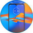 Ícone do programa: Theme for Motorola Moto E…