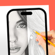 Icoon van programma: AR Drawing: Trace  Sketch