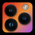 Icoon van programma: iPhone Camera iOS 16