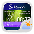 プログラムのアイコン：SILENCE THEME GO WEATHER …