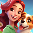 プログラムのアイコン：Dog Mansion: Pet Match 3