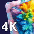Programın simgesi: 4K Lock Screen: Cool Wall…