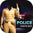 Men Police Suit Photo Editor