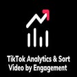 TikTok Analytics & Sort Video by Engagement