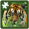 プログラムのアイコン：Wild animals puzzle: Jigs…