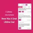 Icoon van programma: Lifetime Deal Reminder by…