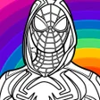 Programikonen: Spider Boy Coloring Game